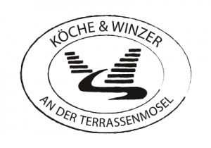 Logo der Köche und Winzer Schwarz auf Weiß