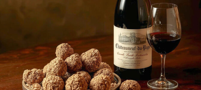 Perigord-Trüffel & 6l Châteauneuf-du-Pape Perigord-Trüffel & 6l Châteauneuf-du-Pape